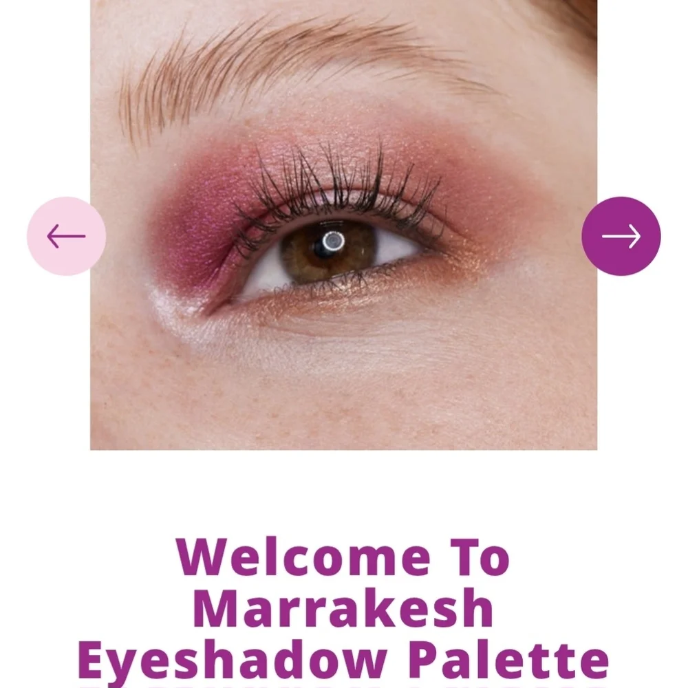 NWT Welcome to Marrakesh Eyeshadow Palette BOHO SHIMMER EYESHADOW